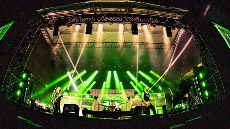 Búcsúkoncert a Parkban: Sidi pénteken utoljára ragyogott a Tankcsapda színpadán.